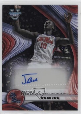2024-25 Bowman U Best of 2024 Black Refractor /10 John Bol #B24-JBO Auto 0y0b
