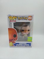 Funko Pop Charmander Pokemon 455 Glumanda Metallic Summer Convention Edt 2022