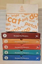 HOOKED ON PHONICS Learn to Read DELUXE Set LEVELS P & 2-5 & Companion Kit Preown
