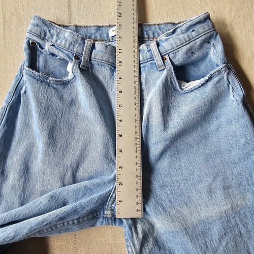 Abercrombie & Fitch The 90s dritto ultra alto rialzo curvo amore donna 28/6s - Foto 5 di 11