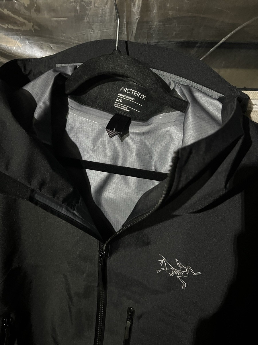 Arc'teryx Beta SV Jacket Men's Large Black GORE-TEX NEW | eBay