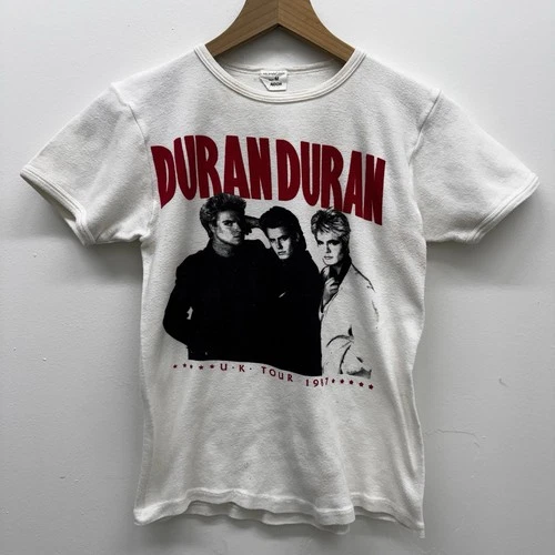 Duran Duran UK Tour Tee M 1980s vintage concert t-shirt, vintage, single stitch, B+ condition