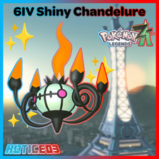 ✨ Shiny Chandelure 6IV ✨ Pokemon Legends ZA 🚀 Fast 🚀