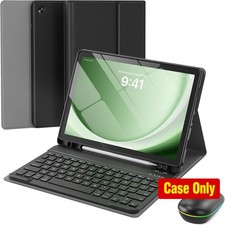 Slim Folio Case with Keyboard and S Pen Holder for Samsung Galaxy Tab A9 Plus 11