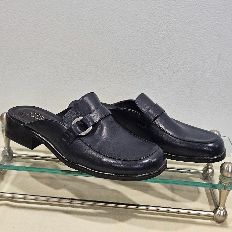 Lizflex by Liz Claiborne Women' s Size 9M Navy Slip-On Loafer Mule Clog