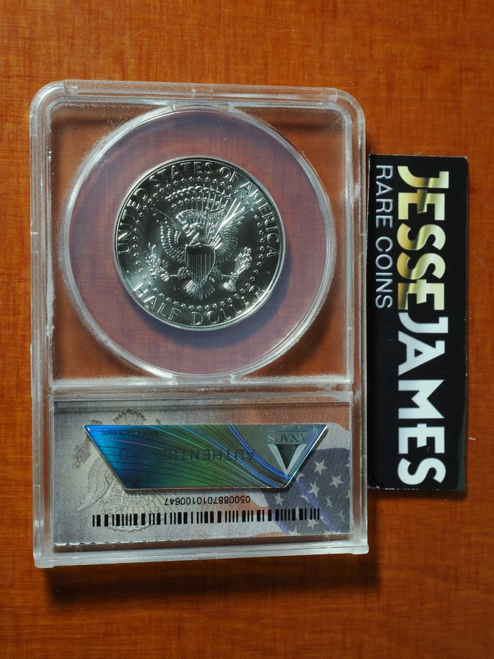 2014 W РЕВЕРСИВНЫЙ ПРУФ СЕРЕБРО KENKENNEDY ANACS PR70 SP70 50-Я ГОДОВЩИНА НАБОР ИЗ 4 МОНЕТ - Изображение 4 из 4