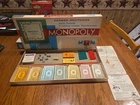 MONOPOLY Vintage 1961 Classic Board Game Parker Bros All Original Pieces - Parts