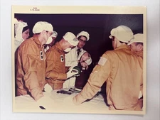 NASA Skylab Hardware Review With Crew and Employees Red Numbered Press Photo
