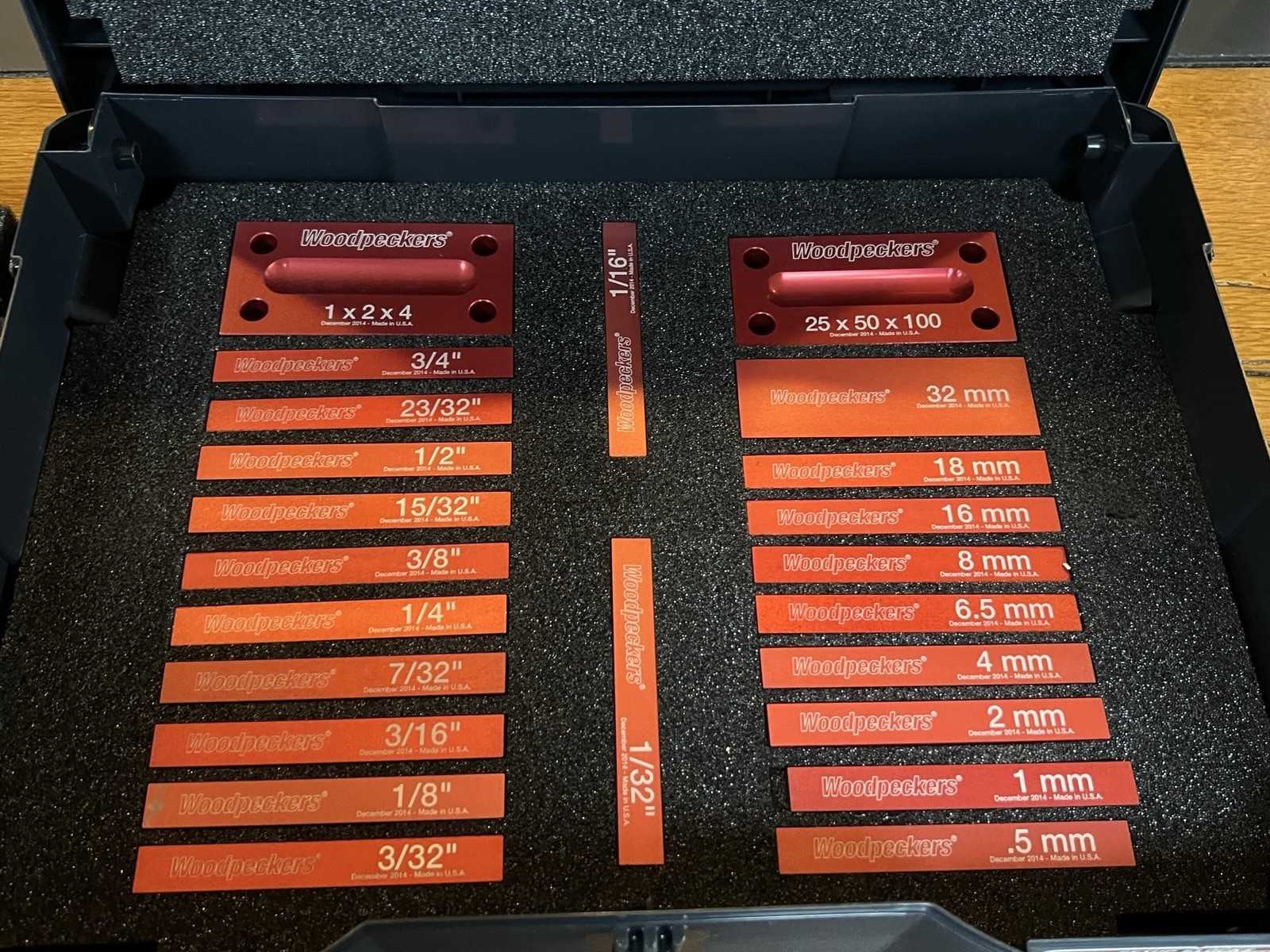 Woodpeckers Set Up Blocks 42 pcs in Systainer Festool