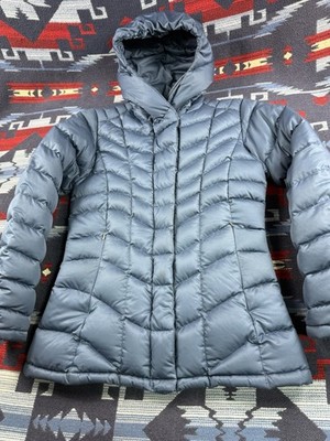 Patagonia Downtown Hi Loft Jacket Quilted Goose Down Puffer Coat Hooded Parka M