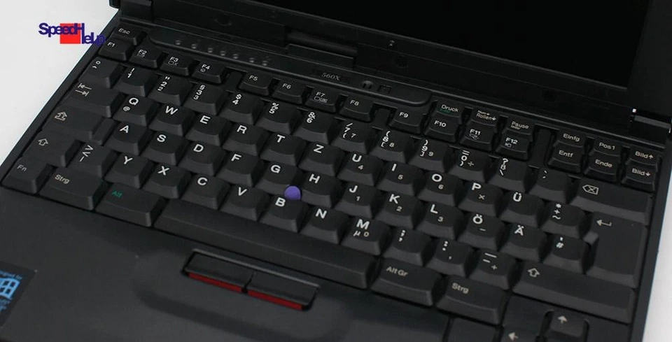 Notebook IBM ThinkPad 560X Pentium MMX 1GB SSD 32MB Laptop Windows 95 Type: 2640 - Image 4 of 4