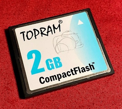TOPRAM 2GB CompactFlash CF Card | eBay