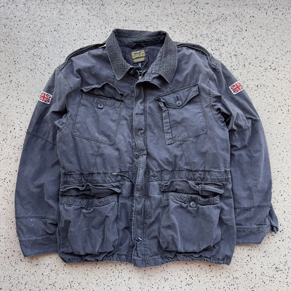 Polo Ralph Lauren Military Jacket Black Coats, Jackets & Vests for