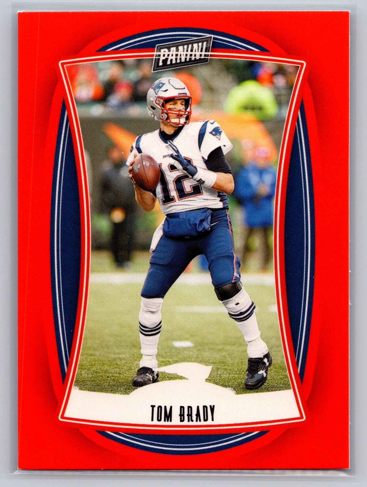 2022 Panini Player Of The Day Red Tom Brady Tampa Bay Buccaneers #89 Football