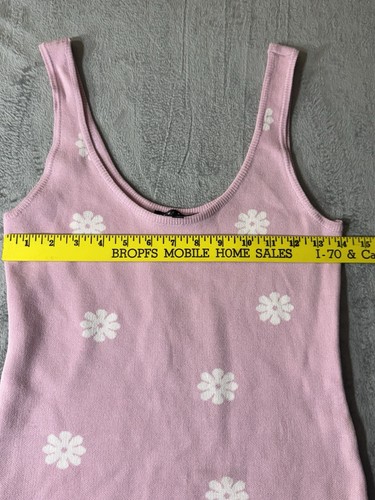 Blue Blush Knit Dress Size Med - Picture 5 of 7