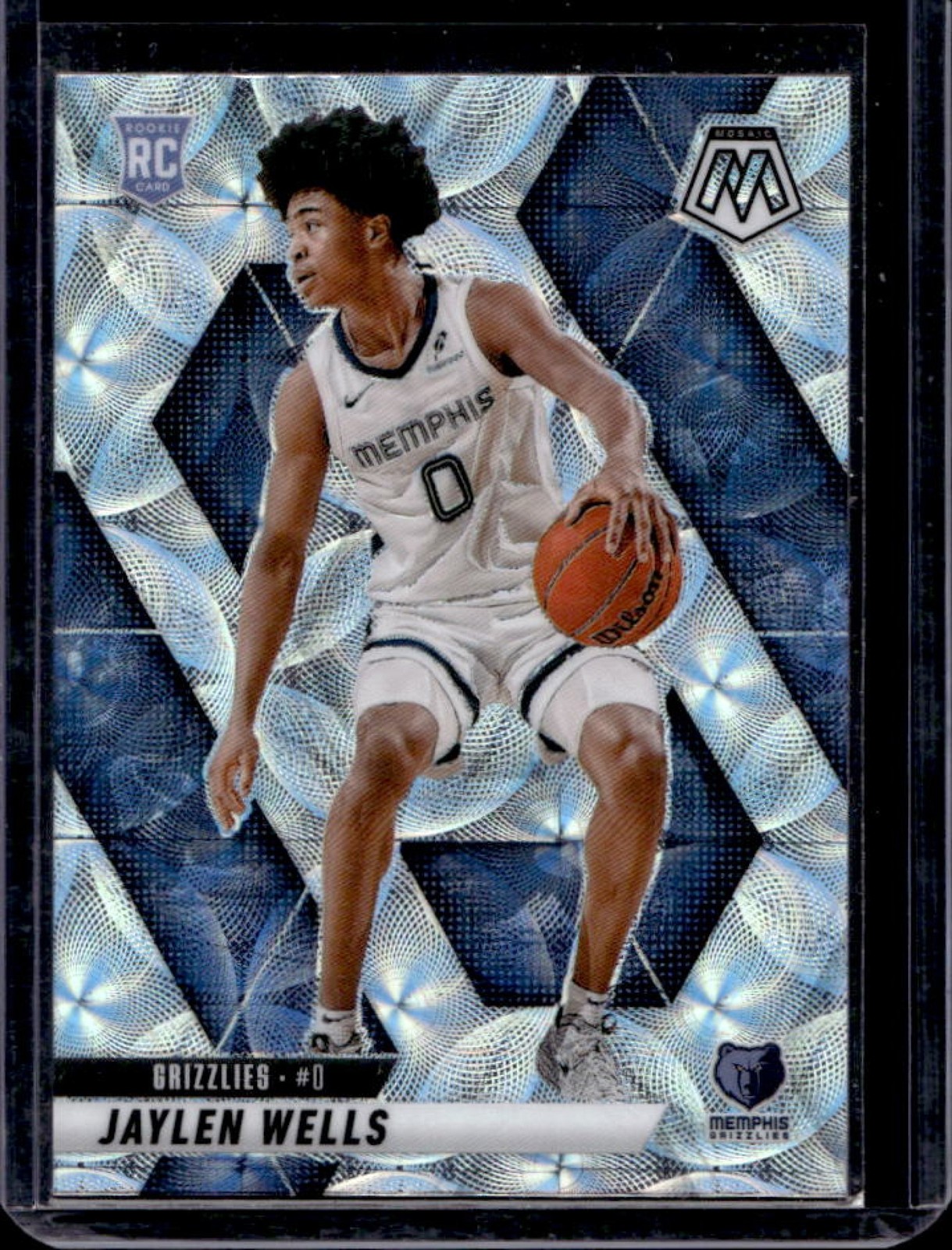 2024-25 Mosaic Jaylen Wells RC International Rookie #240 Grizzlies
