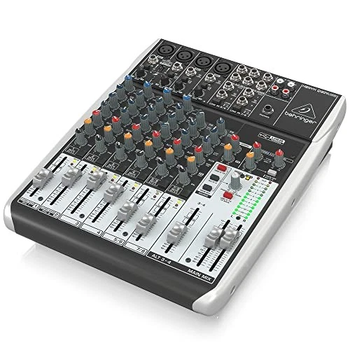 Behringer Analog Mixer 12 Channel 1 Knob Comp/USB Audio Interface XENYX Q1204USB - Image 3 of 4