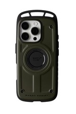 ROOT CO. GRAVITY Shock Resist Case Pro (Khaki) for iPhone 16 Pro Japan Authentic