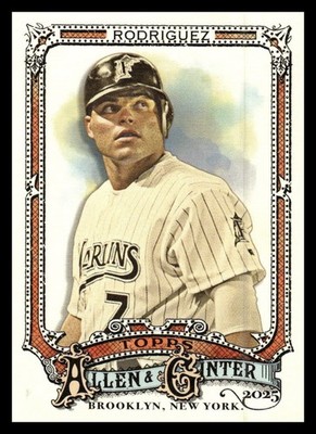 2025 Topps Allen Ginter SP 309 Ivan Rodriguez, Florida Marlins | eBay