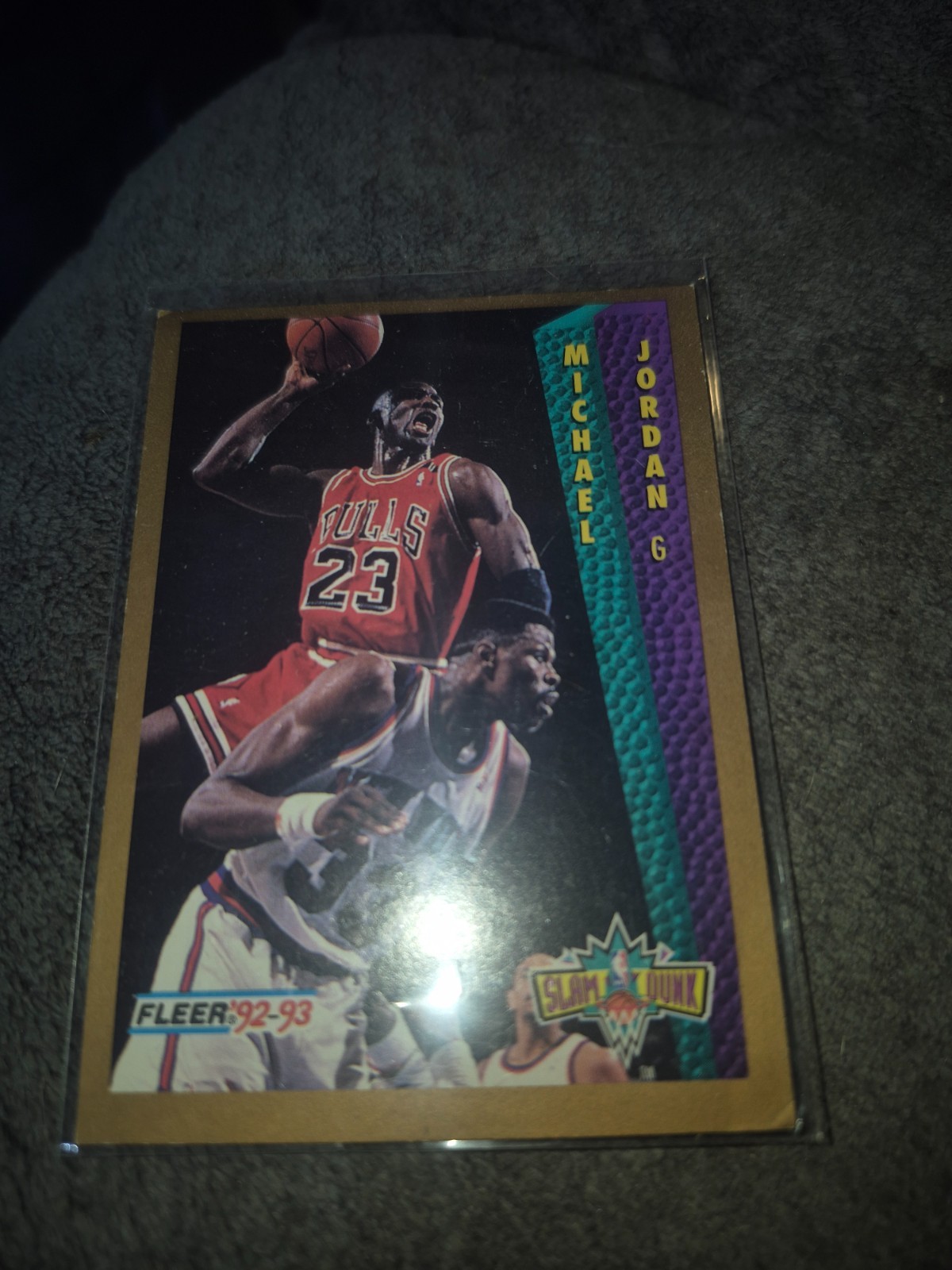 1992-93 Fleer - Slam Dunk Michael Jordan #273