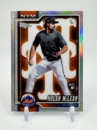 Nolan McLean [Lightboard Refractor] #236 2026 Topps Chrome card