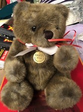 Vintage Dakin Baron Bear Plush 1986 Limited Edition Brown Teddy Bear Jointed