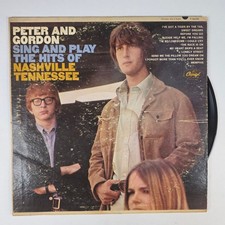 Peter and Gordon Sing and Play the Hits of Nashville Tennessee Vinyl Record