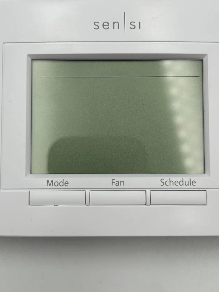 Sensi Smart Thermostat,  Energy Star Certified, ST55- White *READ* - Image 3 of 4