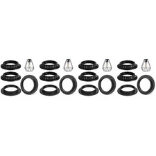 4 Pack Lamp Socket Retainer Ring Shade Base Holder Fixture Rings