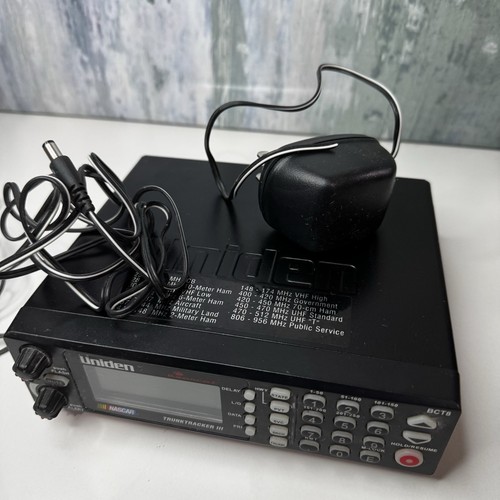 Uniden BCT8 Trunk Tracker III 3 Bearcat Nascar Scanner АA36 - Picture 3 of 7