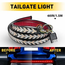 60" LED STRIP TAILGATE LIGHT BAR BRAKE TURN SIGNAL FOR TRUCK CHEVY FORD DODGE S