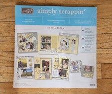 Retired Stampin' Up Simply Scrappin In Full Bloom Scrapbooking Kit New Sealed