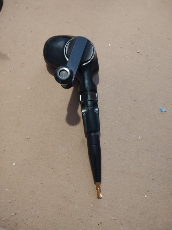 Vintage Hand Crank Manual Drill  w/ Chuck Black