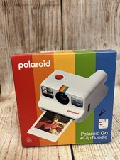 Polaroid Go Clip Bundle - Mini Instant Camera - WHITE Generation 2 NEW