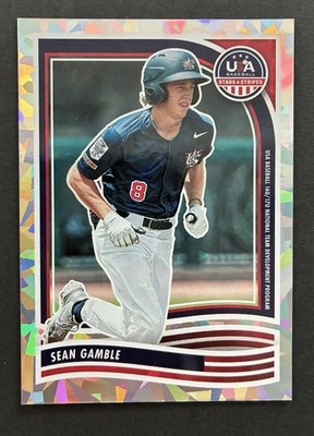 2024 Panini Stars and Stripes - (Sean Gamble) Crystals 8/25 (#160) Royals