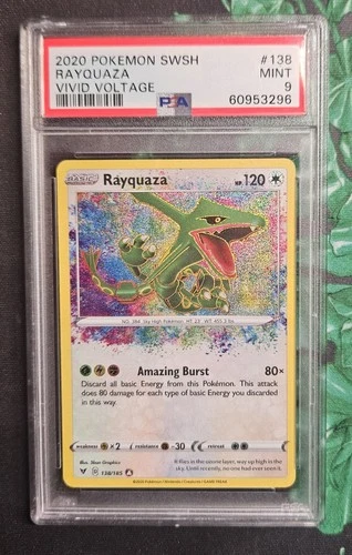 Pokémon Rayquaza Vivid Voltage 138/185 Amazing Rare