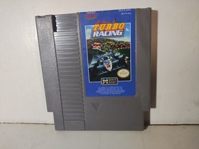 Al Unser Turbo Racing Nintendo NES Game Cartridge Tested 
