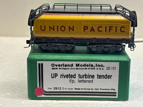 Licitación de turbina remachada Union Pacific modelos Overland escala N 2912.1 | Zustand: New