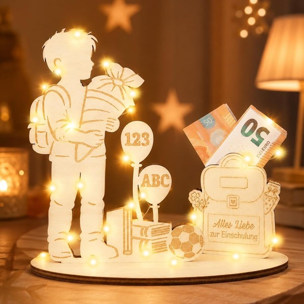 SchultüTe FüLlung Geschenk Einschulung Schulanfang Jungen Kinder-image