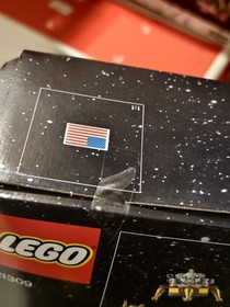 LEGO 21309 Ideas NASA Apollo Saturn V - Brand New Retired Set, box minor damage