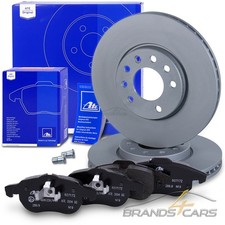 ATE BREMSSCHEIBEN BELÜFTET Ø285 + BELÄGE VORNE FÜR OPEL VECTRA C BJ 02-08