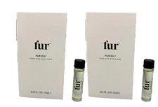 2-Fur Fur Oil Mini 0.1 Fl. Oz./3 mL. Fewer Ingrowns Hair Healthier Skin Body