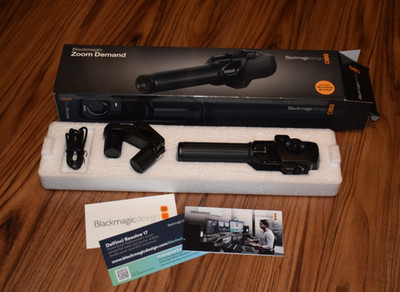 Blackmagic Design Zoom Demand for Studio4K Plus and Studio 4K Pro - Black