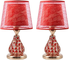 Table Lamp Table Lamps Table Light Bedside Lamp Set of 2 Crystal Table Lamp, War
