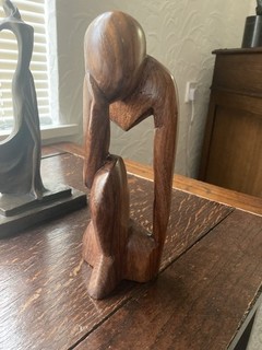 Abstract Wooden Sculpture.