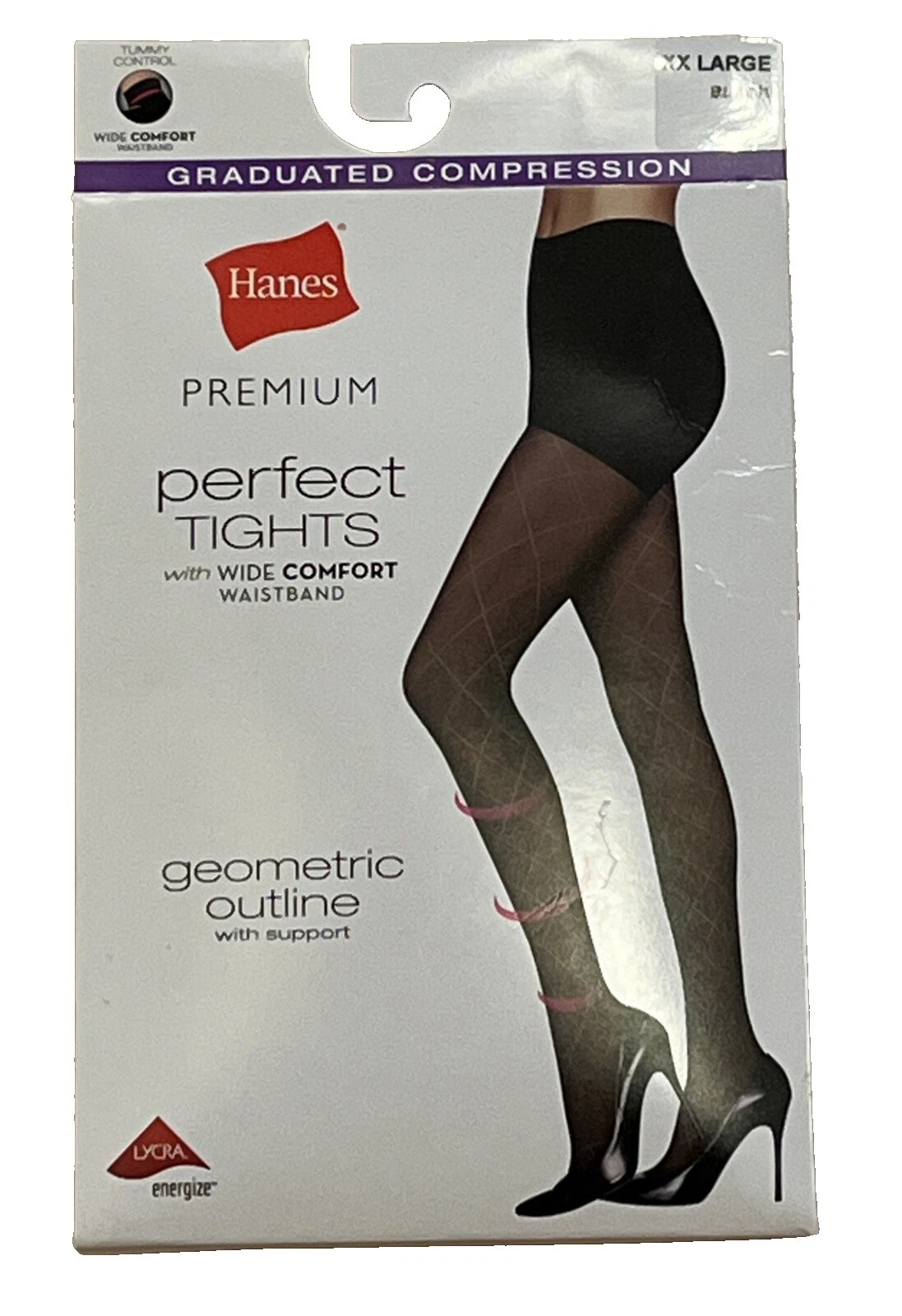Nylon Geometric Size XL Pantyhose and Tights for Women