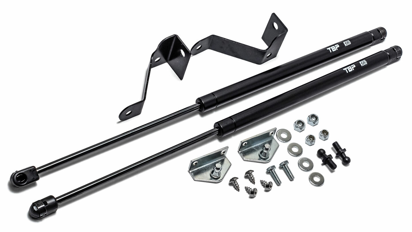 19661977 Early Ford Bronco Hydraulic Hood Props Shocks KIT for Steel