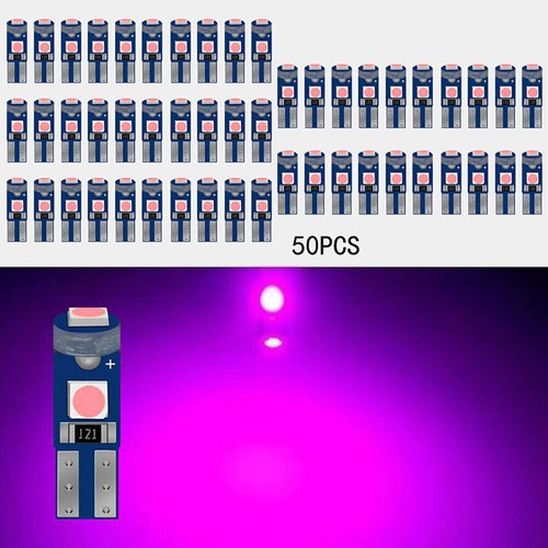 20x T5 74 17 37 W3W LED Instrument Panel Cluster Dash Gauge Light Bulbs + Socket - Picture 20 of 27