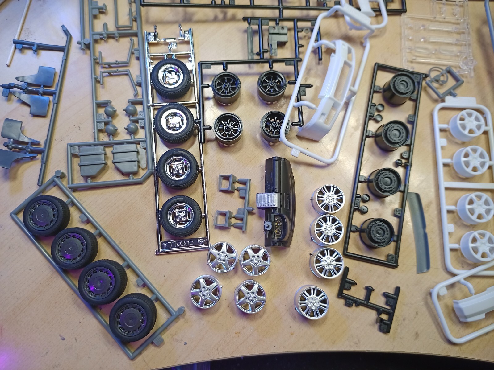 1/24 Plastic Model Car JUNKYARD Parts, Wheels, Tires, Accessories eBay