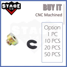 Rear Seat Bolt Nut Bases Kit For Harley 1986-2025 Touring Dyna Sportster Softail